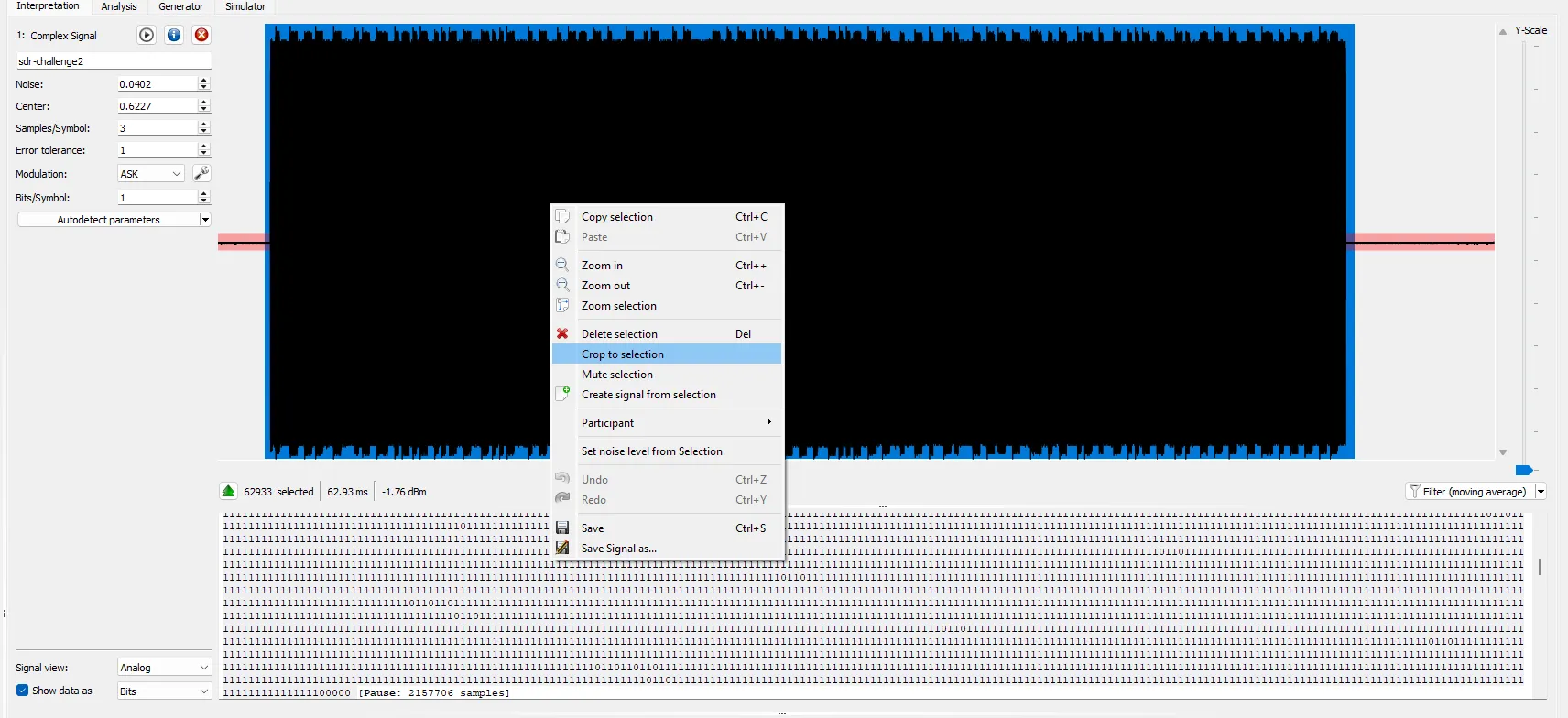 Universal Radio Hacker
