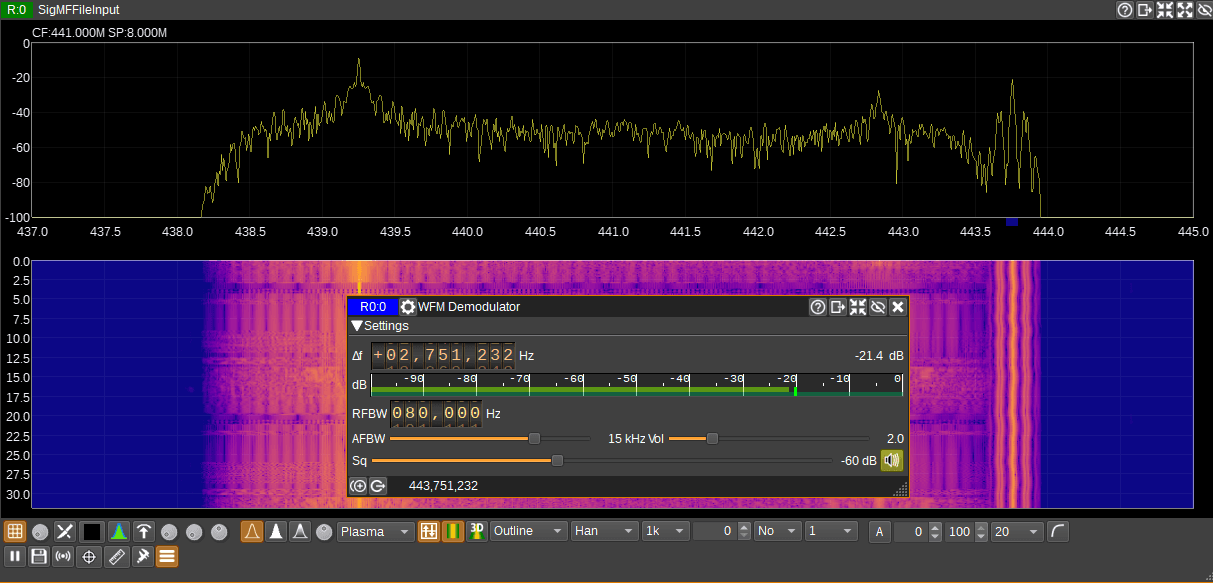 SDRangel WFM Demodulator