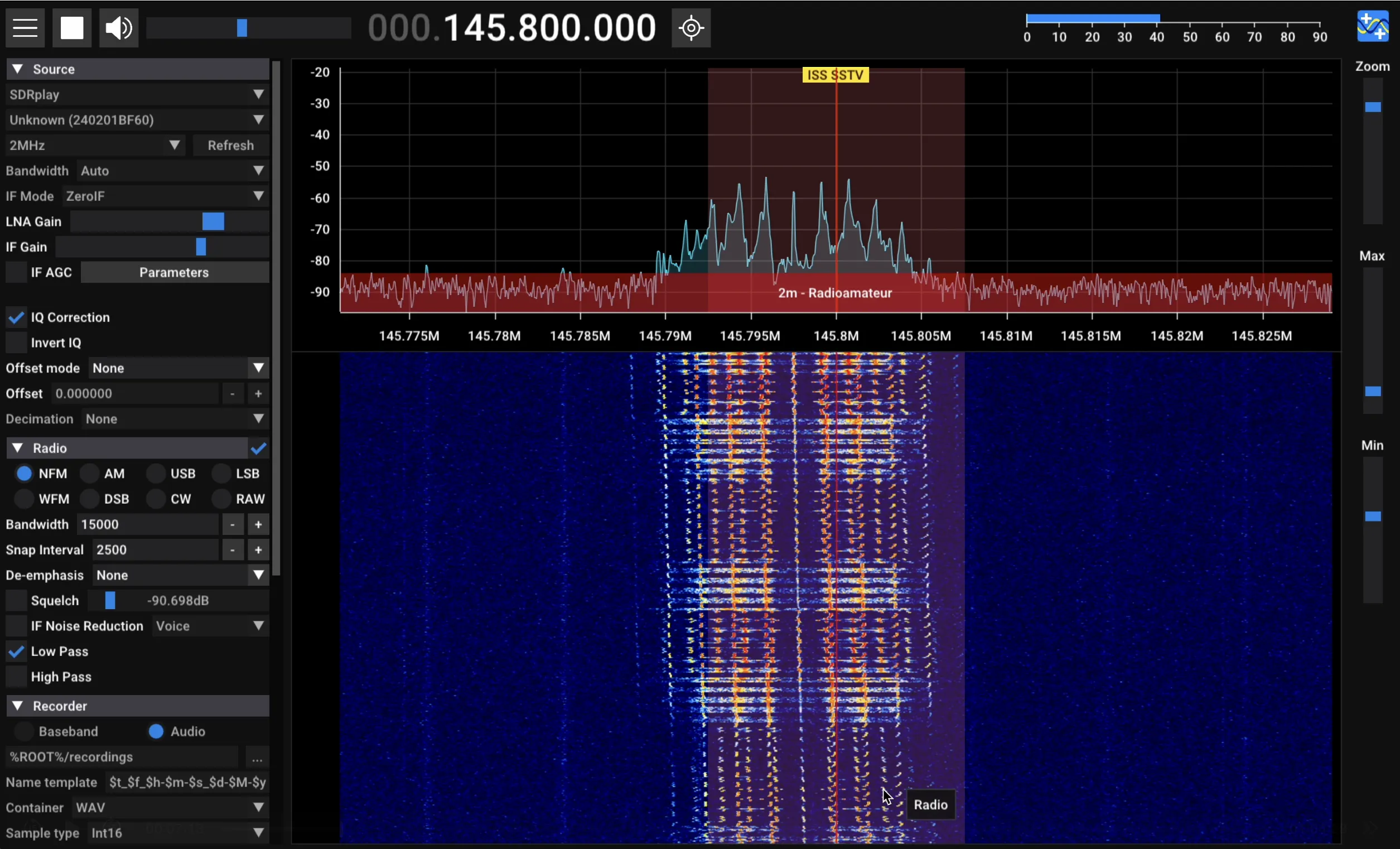 SDR++ SSTV