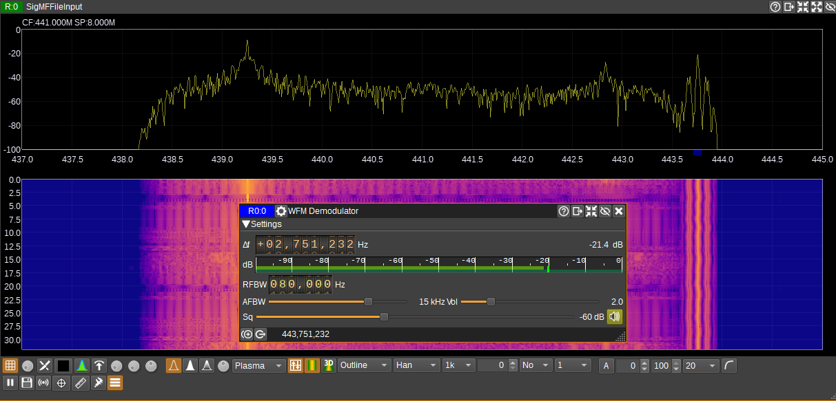 SDRangel WFM Demodulator