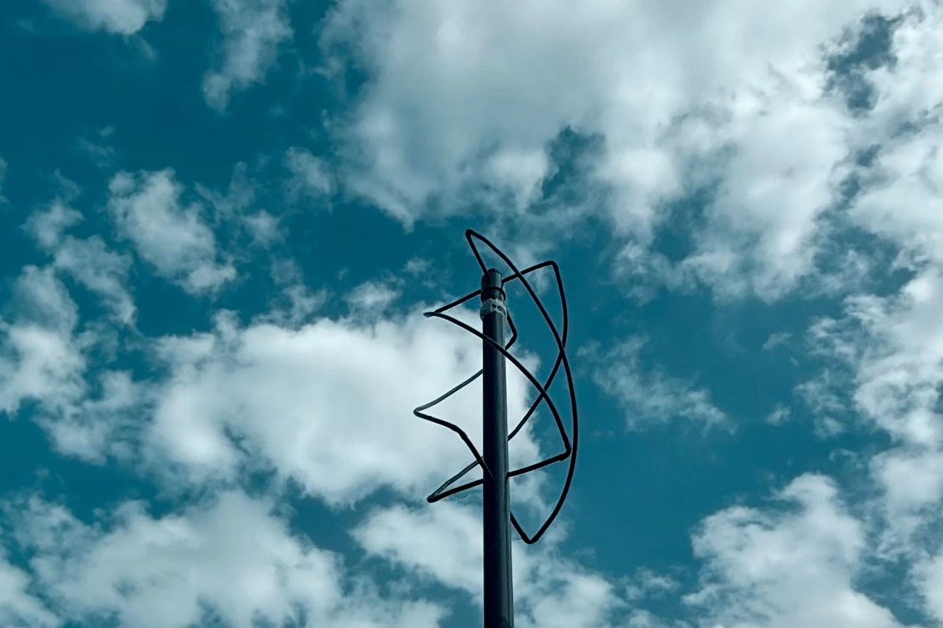 Homemade QFH antenna